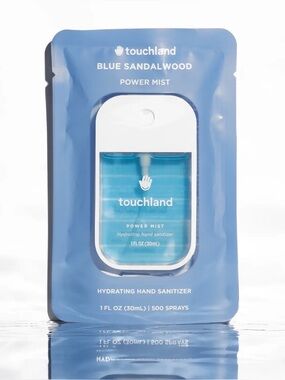 NWT Touchland Power Mist Hydrating Hand Sanitizer Blue Sandalwood (1 fl. oz.)